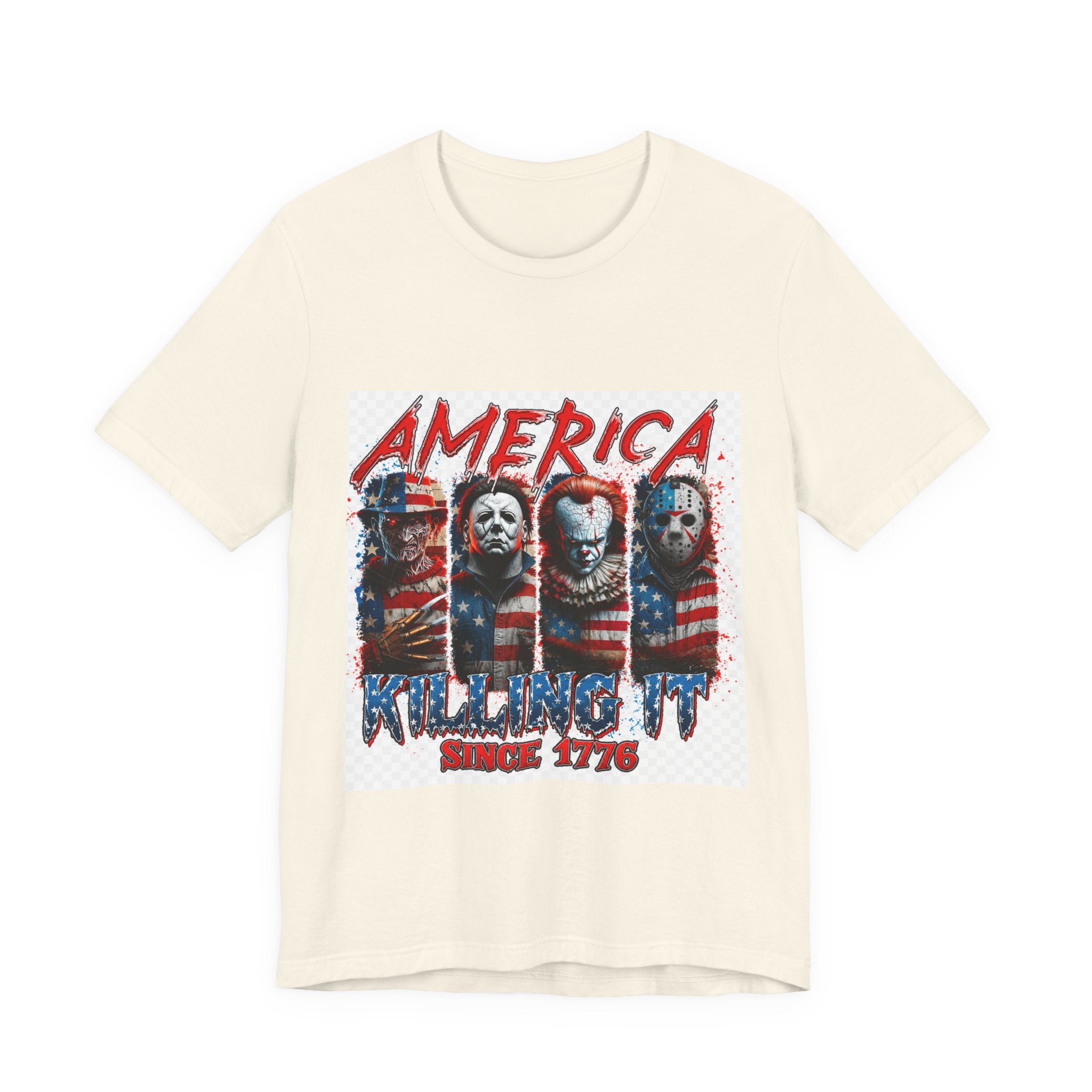 America Killing It Since 1776 Horror Tee