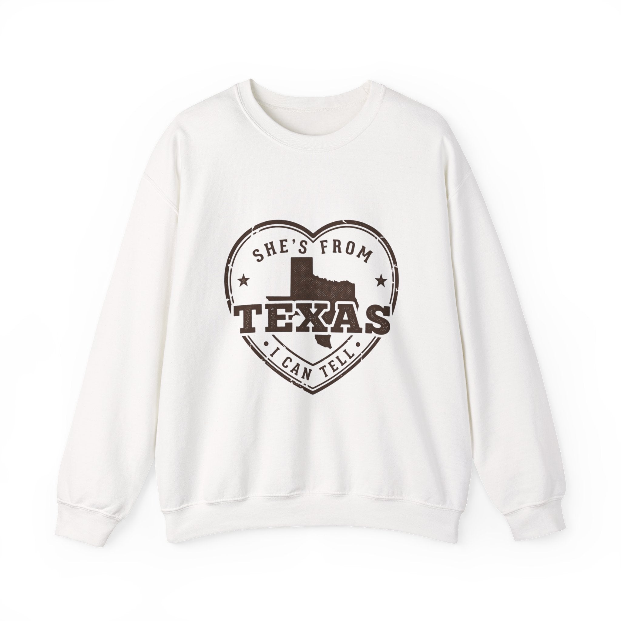 She's From Texas Crewneck Sweatshirt | Texas Pride, Southern Vintage