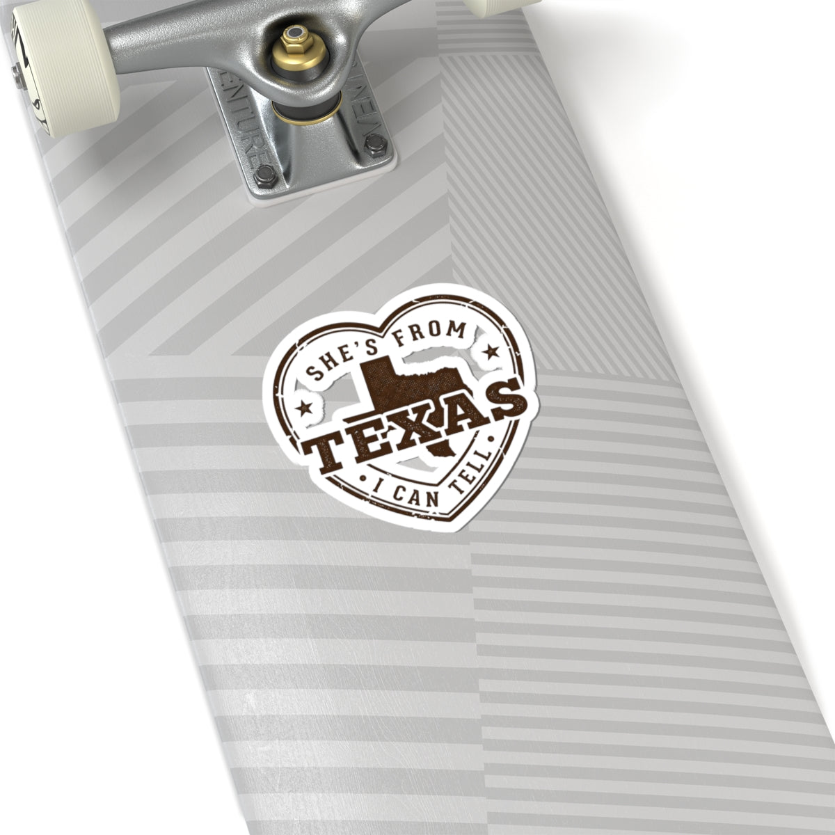 She's From Texas Heart Sticker | State Pride, Country Lifestyle