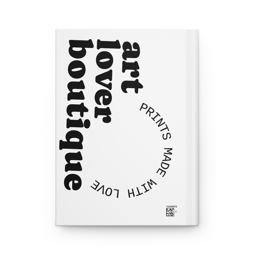 Hardcover Journal — "You Won My Heart" Valentine Tic-Tac-Toe Love Notebook